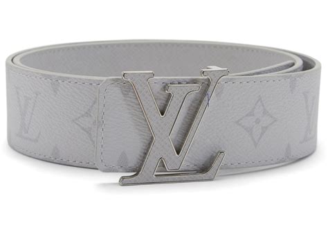 louis vuitton white monogram belt